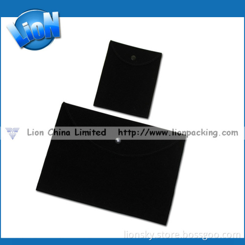 Envelop Flap Jewellery Package Pouches with Button Hot Selling (R-057)
